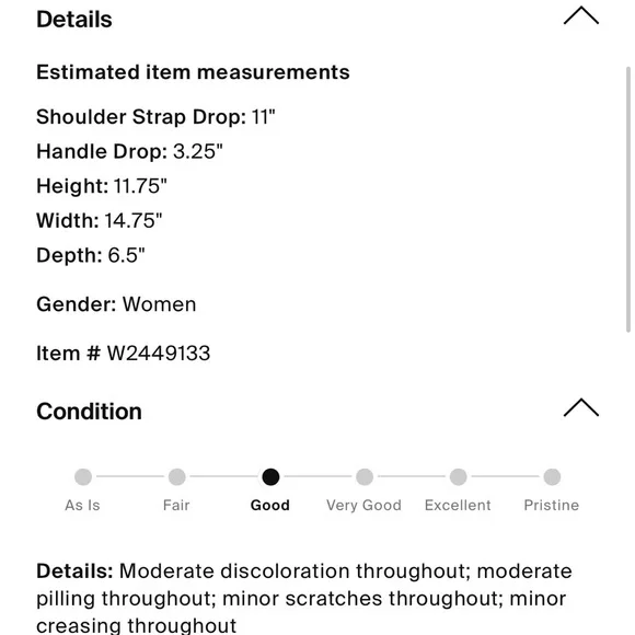 Clare V Brown Suede Shoulder Bag Strap - Picture 4 of 6